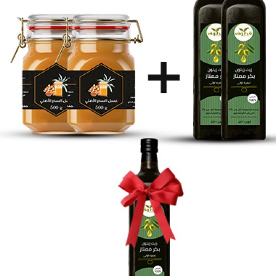 Offer olive oil and Sidr honey Offer olive oil and Sidr honey
