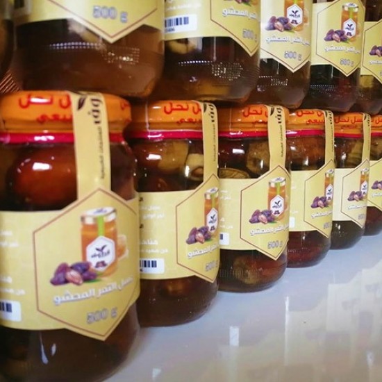 عسل التمر المحشو مكسرات 500 جرام عسل التمر المحشو مكسرات 500 جرام